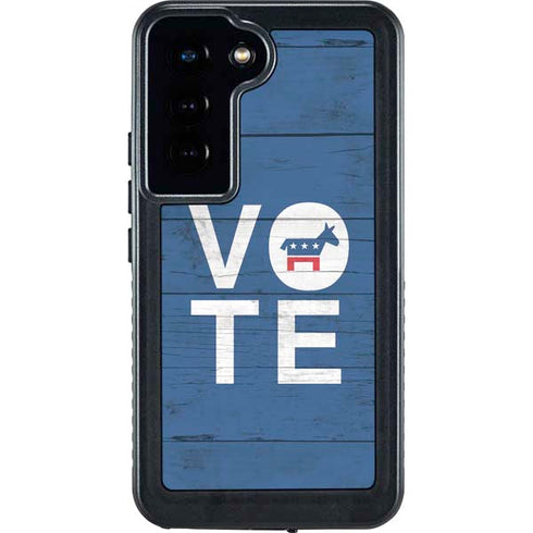 Vote Democrat Galaxy S23 Waterproof Case