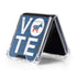 Vote Democrat Galaxy Z Flip5 5G Clear Case