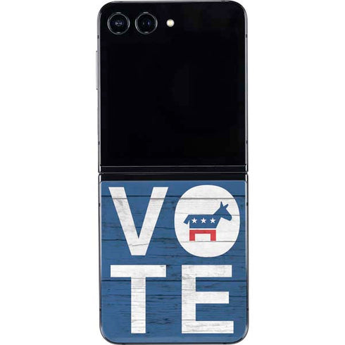 Vote Democrat Galaxy Z Flip5 5G Skin