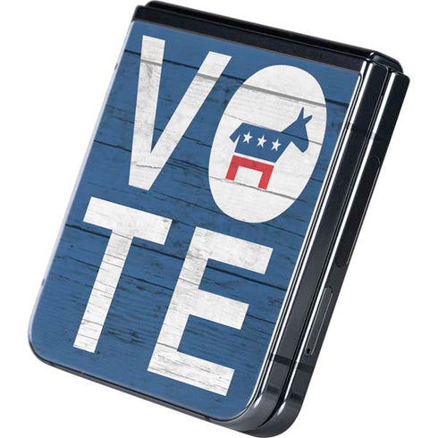 Vote Democrat Galaxy Z Flip5 5G Skin