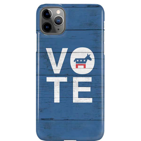 Vote Democrat iPhone 11 Pro Max Lite Case