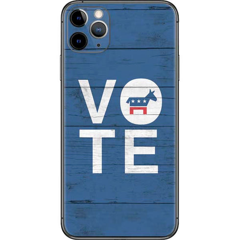 Vote Democrat iPhone 11 Pro Max Skin