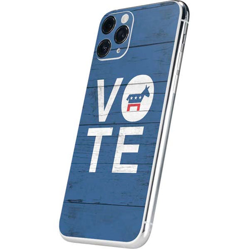 Vote Democrat iPhone 11 Pro Skin