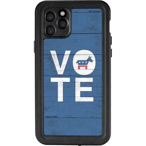 Vote Democrat iPhone 11 Pro Waterproof Case