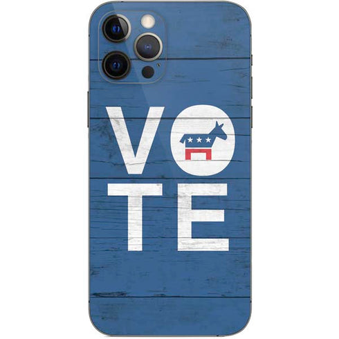 Vote Democrat iPhone 12 Pro Skin