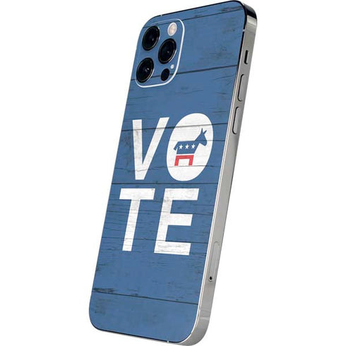 Vote Democrat iPhone 12 Pro Skin