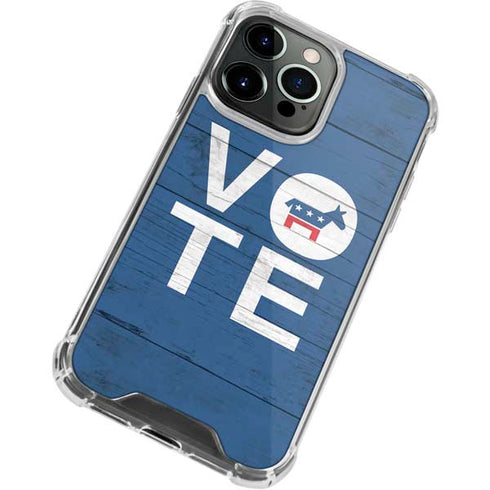 Vote Democrat iPhone 13 Pro Clear Case