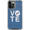 Vote Democrat iPhone 13 Pro Max Clear Case