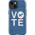 Vote Democrat iPhone 15 Plus Impact Case