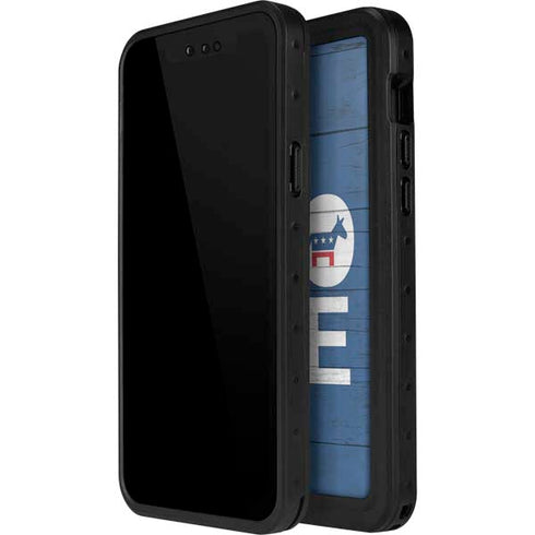 Vote Democrat iPhone 14 Pro Max Waterproof Case