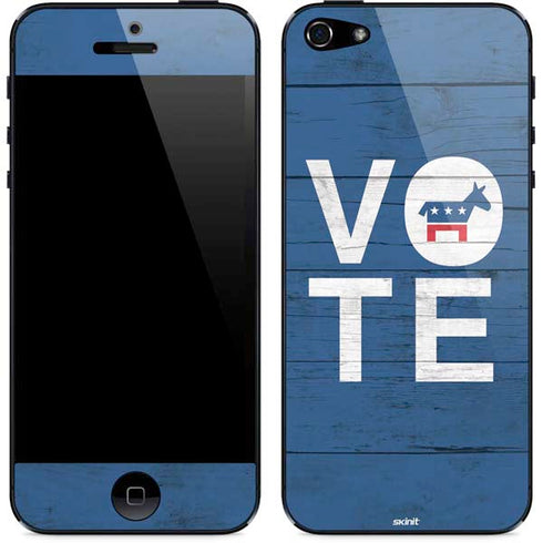 Vote Democrat iPhone 5/5s/5SE Skin