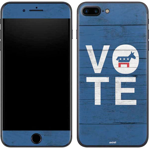 Vote Democrat iPhone 8 Plus Skin