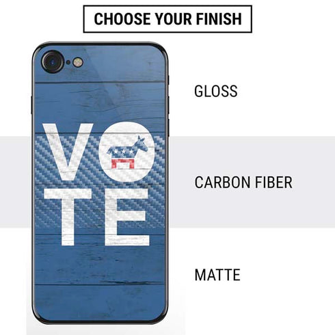 Vote Democrat iPhone SE (2nd & 3rd Gen) Skin