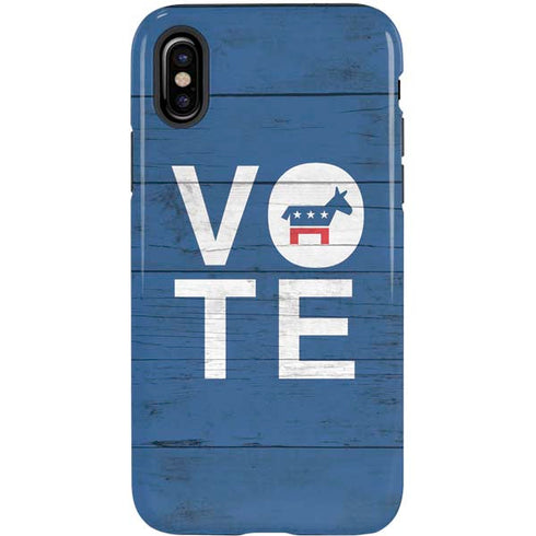 Vote Democrat iPhone XS Pro Case