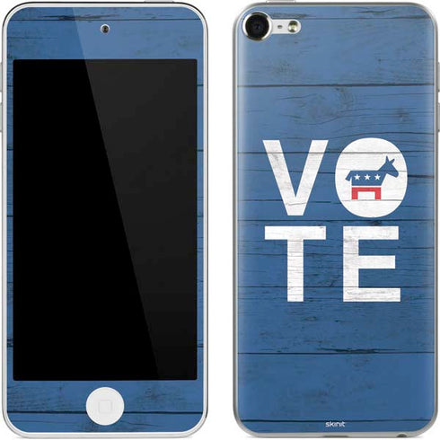 Vote Democrat Apple iPod Skin