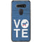 Vote Democrat LG K51/Q51 Clear Case