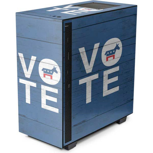Vote Democrat NZXT H510 Compact ATX Mid-Tower Case Skin