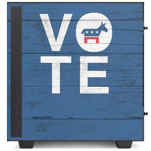 Vote Democrat NZXT H510 Compact ATX Mid-Tower Case Skin