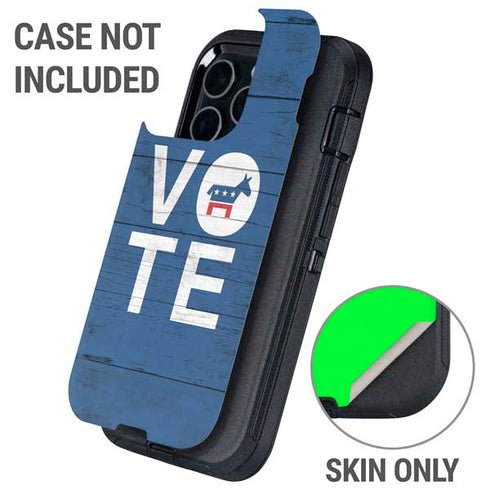 Vote Democrat Otterbox Defender iPhone Skin