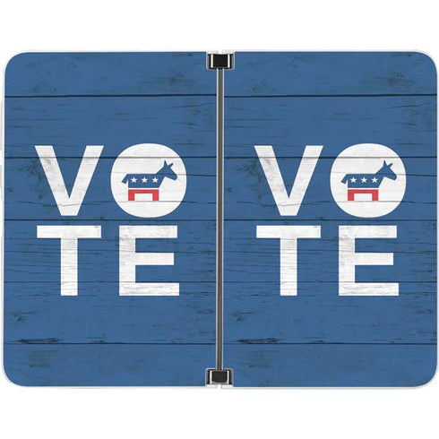 Vote Democrat Surface Duo Skin