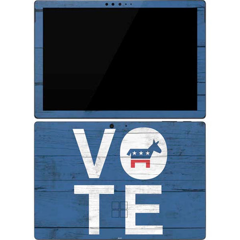 Vote Democrat Surface Pro 7 Skin