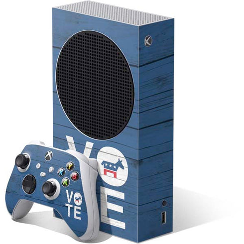 Vote Democrat Xbox Series S Bundle Skin