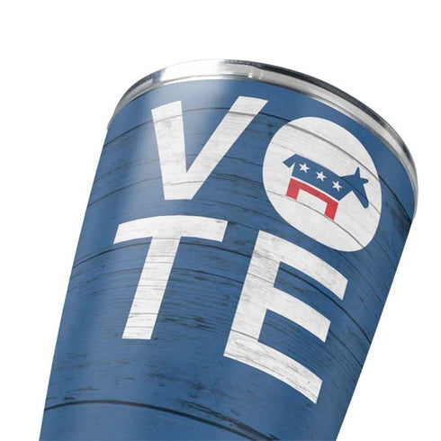 Vote Democrat Yeti 20oz Tumbler Skin