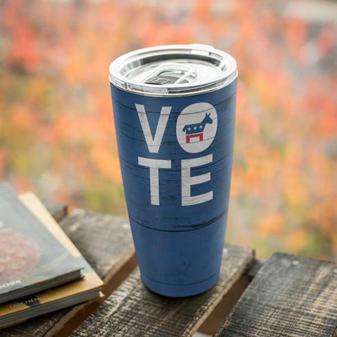 Vote Democrat Yeti 20oz Tumbler Skin