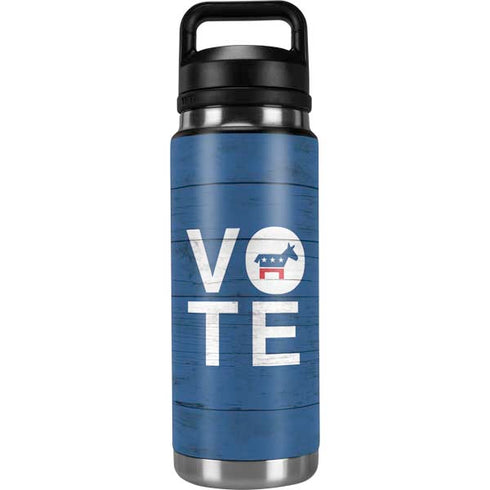 Vote Democrat YETI Rambler 26oz Bottle Skin