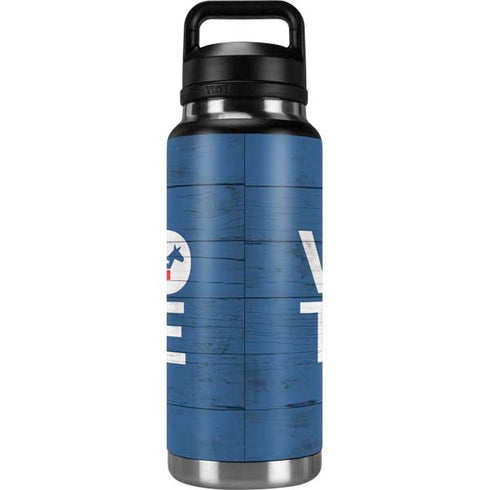 Vote Democrat YETI Rambler 36oz Bottle Skin