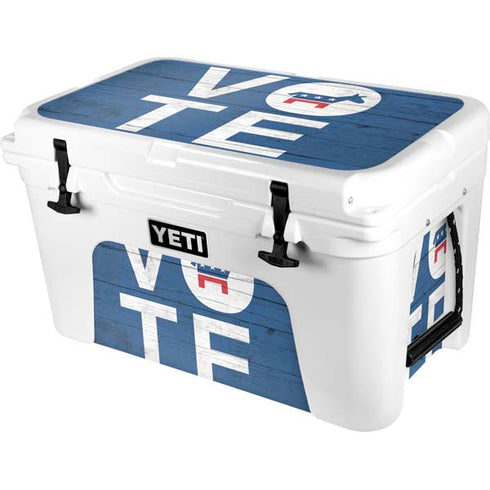 Vote Democrat YETI Tundra 45 Hard Cooler Skin