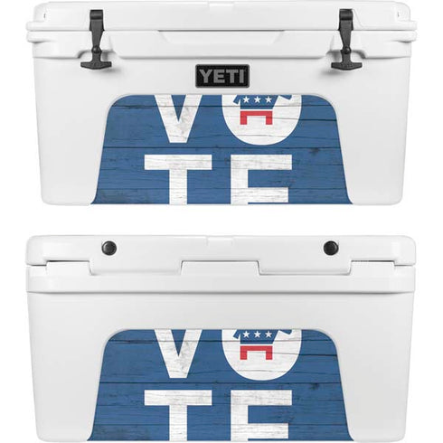 Vote Democrat YETI Tundra 75 Hard Cooler Skin