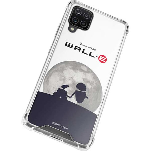 Disney Wall-E And Eve Galaxy A12 Clear Case