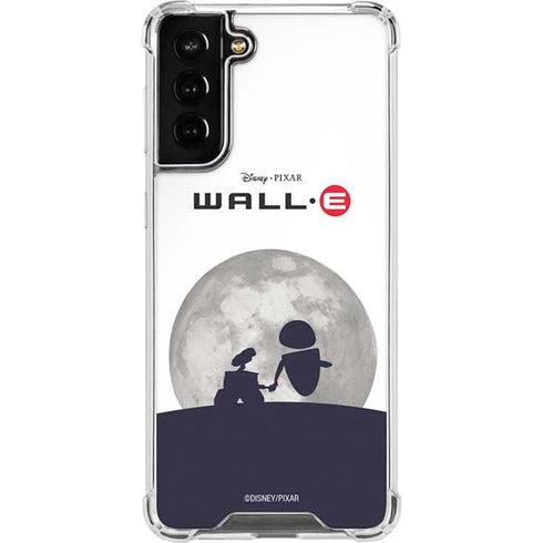 Disney Wall-E And Eve Galaxy S21 FE Clear Case