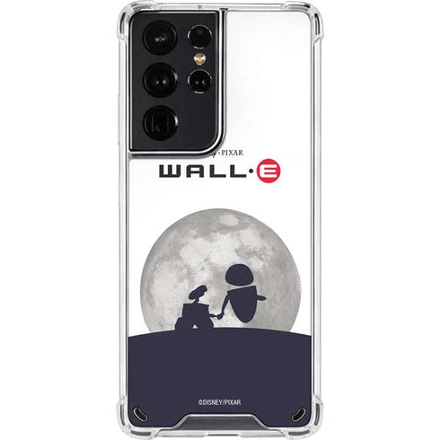 Disney Wall-E And Eve Galaxy S21 Ultra 5G Clear Case