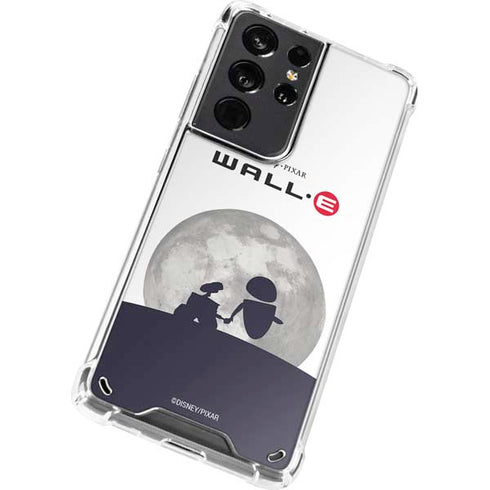 Disney Wall-E And Eve Galaxy S21 Ultra 5G Clear Case