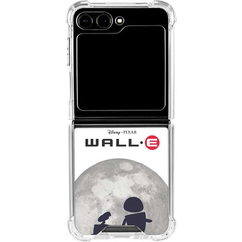 Disney Wall-E And Eve Galaxy Z Flip5 5G Clear Case