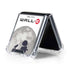 Disney Wall-E And Eve Galaxy Z Flip5 5G Clear Case