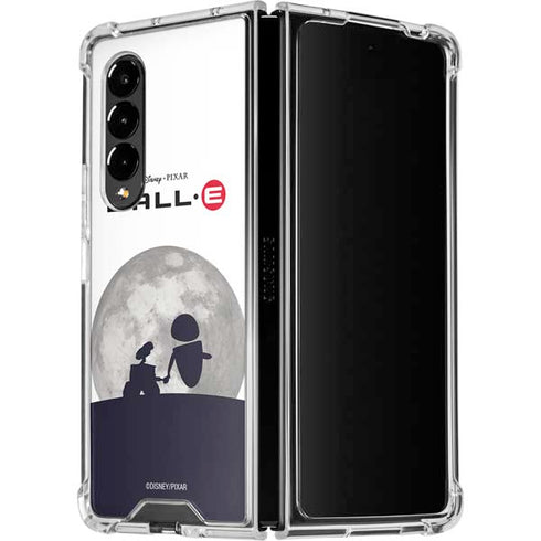 Disney Wall-E And Eve Galaxy Z Fold4 5G Clear Case