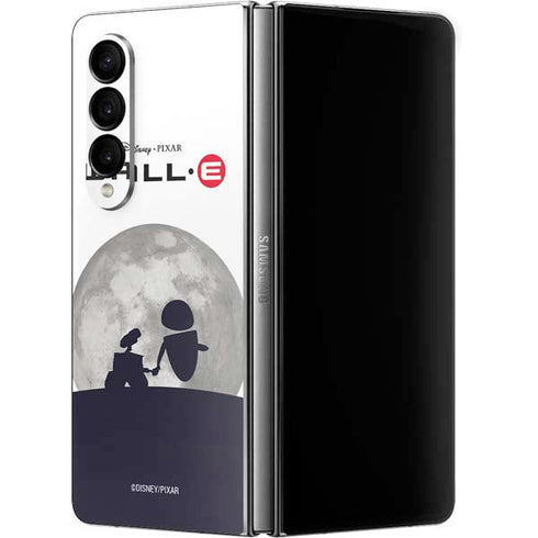 Disney Wall-E And Eve Galaxy Z Fold4 5G Skin
