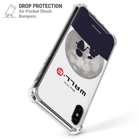 Disney Wall-E And Eve iPhone XS Max Clear Case