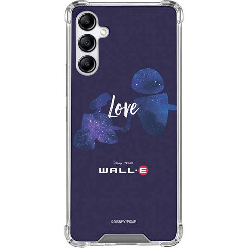 Disney Wall-E Love Galaxy A15 5G Clear Case
