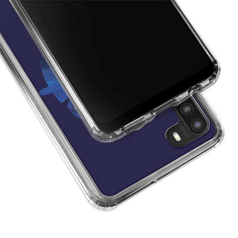 Disney Wall-E Love Galaxy A21 Clear Case