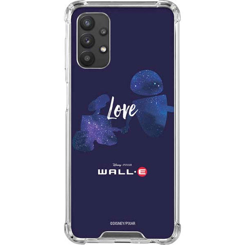 Disney Wall-E Love Galaxy A32 5G Clear Case