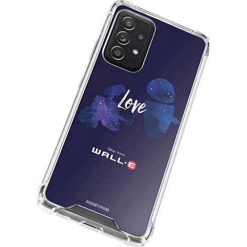 Disney Wall-E Love Galaxy A52 5G Clear Case