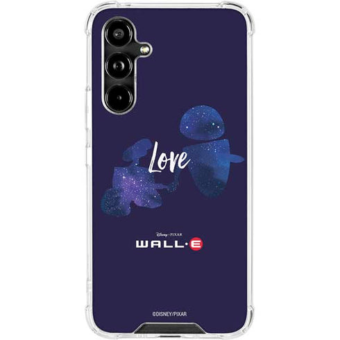 Disney Wall-E Love Galaxy A54 5G Clear Case