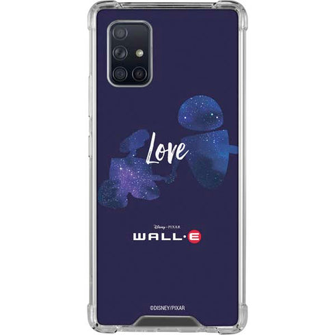 Disney Wall-E Love Galaxy A71 5G Clear Case