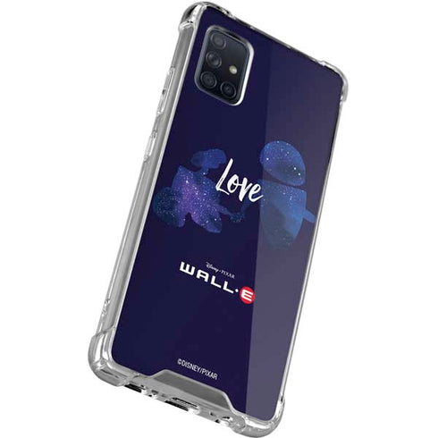 Disney Wall-E Love Galaxy A71 5G Clear Case