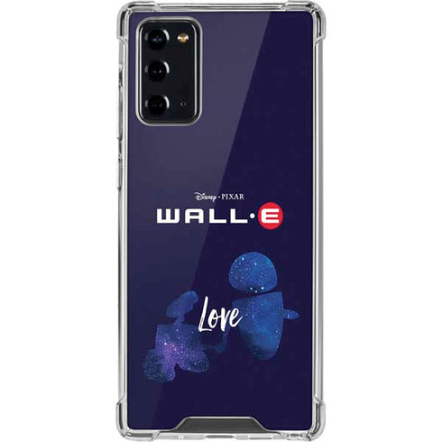 Disney Wall-E Love Galaxy Note20 5G Clear Case