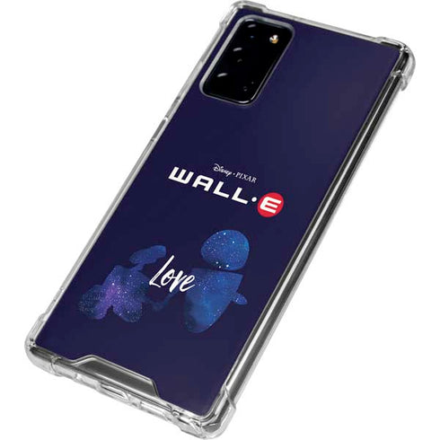 Disney Wall-E Love Galaxy Note20 5G Clear Case